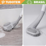 CleanWave - Escova Mágica de Limpeza para Banheiro - MÉRCIO BRÁS