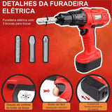 Kit Ferramentas Infantil: Diversão com Furadeira Elétrica!